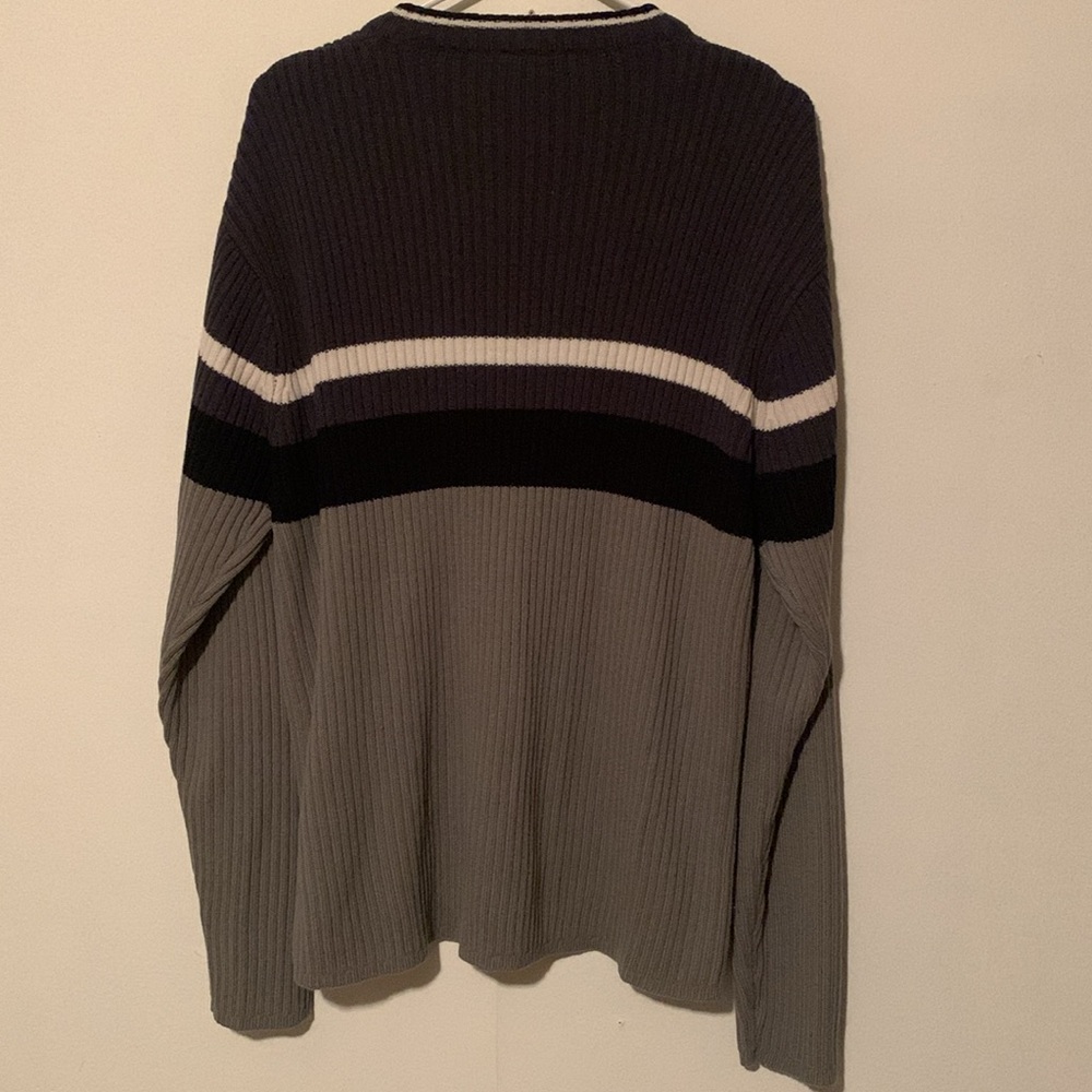 Fishbone Men’s Ribbed Knit Sweater - Picture 2 of 10